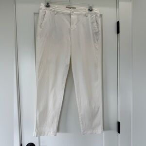 Liverpool Los Angeles Cream Trousers – Size 10 – Stretch Twill Trousers